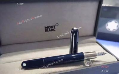 Montblanc M Marc Newson Blue Fountain Pen Mont Blanc Pen Copy